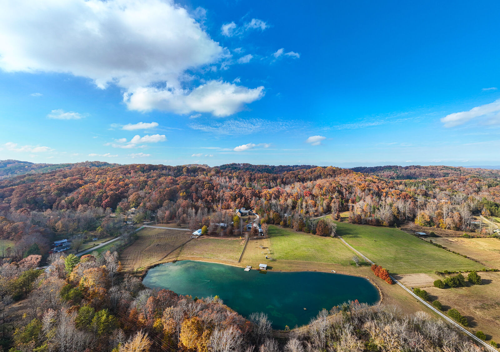 Ten Talents Farm aerial view